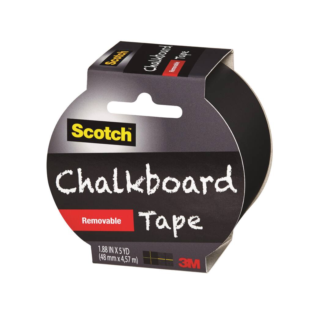Scotch® Removable Chalkboard Tape